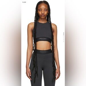 Essentials Women's Charcoal leggings set